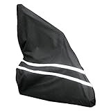 PFIFF 014043-60-1 Schutzhülle für die Anhängerdeichsel, schwarz, Black, 100 x 104 cm