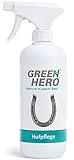 Green Hero Hufpflege für Pferde 500 ml Pflegt Haut und Huf bei Strahlfäule Mauke und...