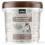 AniForte Mauke Formel für Pferde 1kg - Natürliche Hautpflege & Hufpflege, unterstützt...